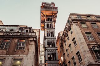 Elevador de Santa Justa in Lisbon